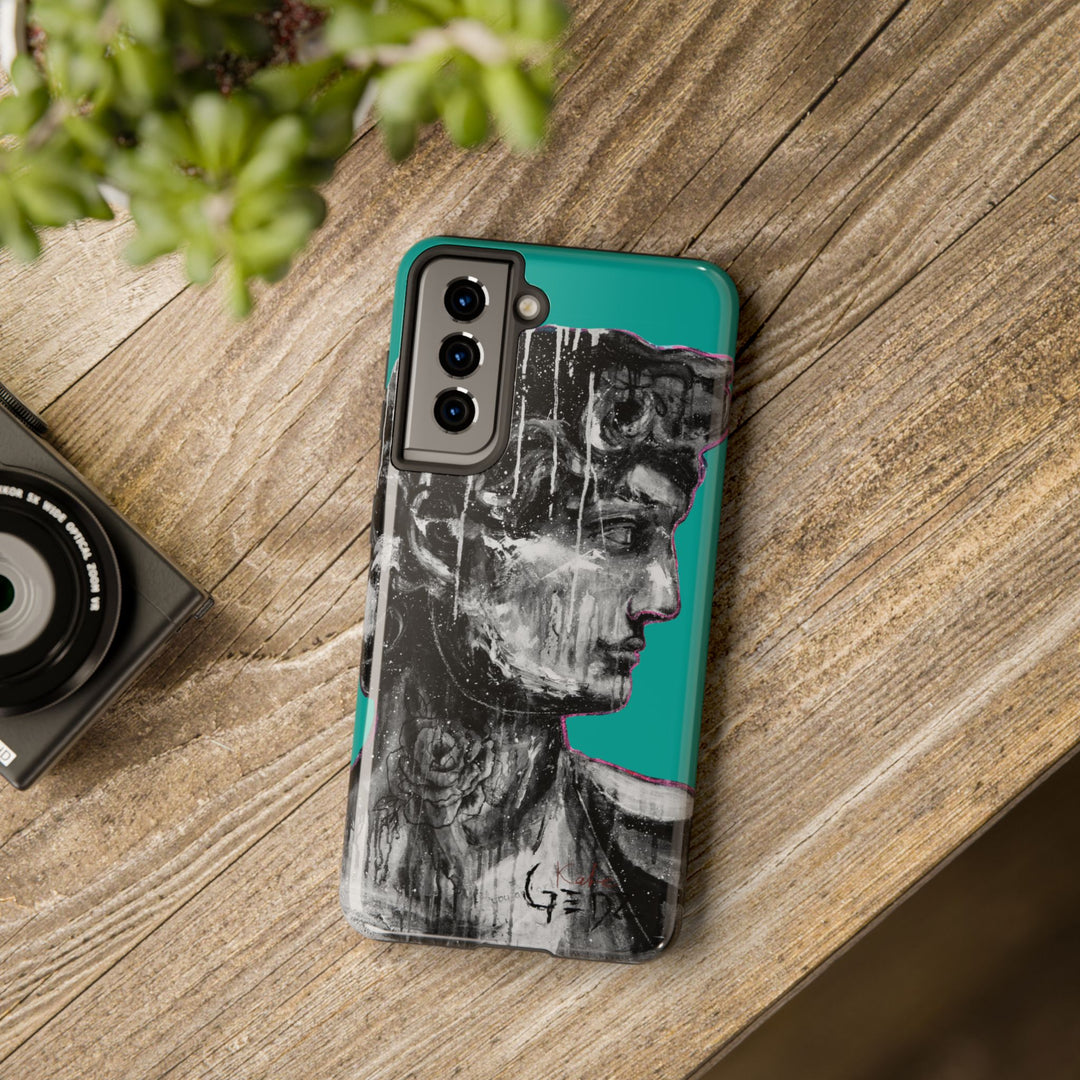 Samsung Phone Cases - David Print by Kate Gedz, Durable Cover, Protective Samsung Case, Kate Gedz Motive Design