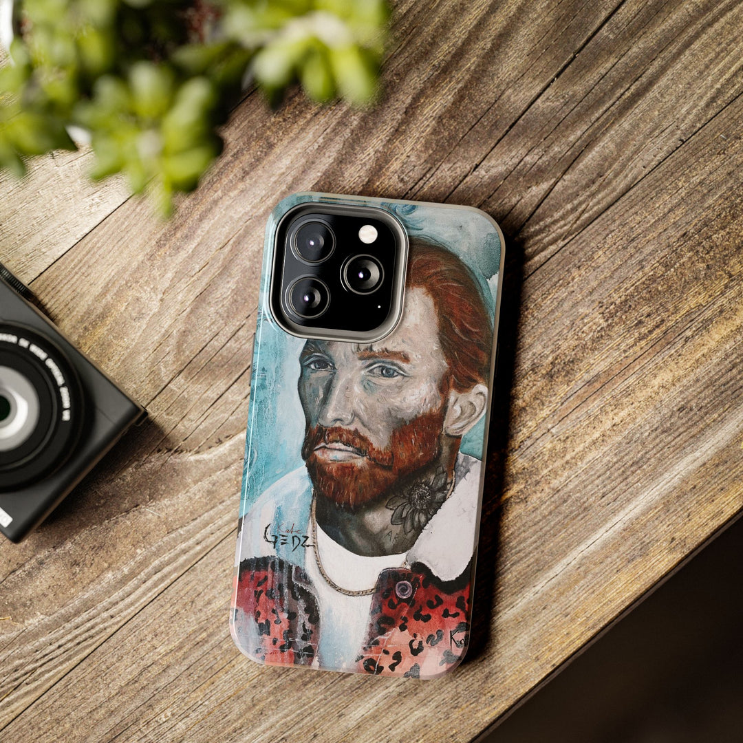 World Changer Case for Iphone, Van Gogh Inspired, Kate Gedz Art, World Changer Print, Protective Phone Cover, Unique iPhone Accessory