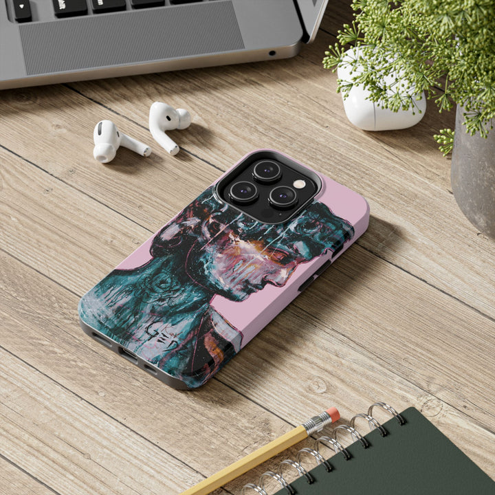 David iPhone Case by Kate Gedz, Durable Tough Phone Cover, Protective Case, Kate Gedz Motive Print