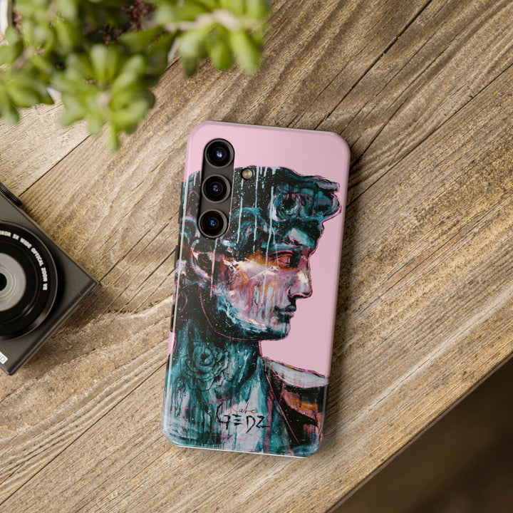 Samsung Phone Cases - David Print by Kate Gedz, Durable Cover, Protective Samsung Case, Kate Gedz Motive Design, iPhone Hard Case