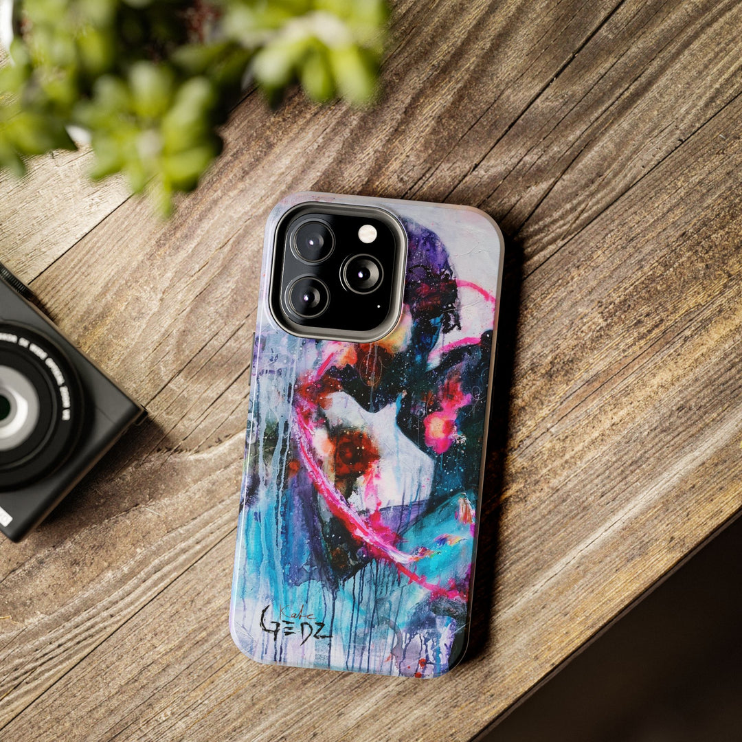 Iphone Case with "Manifestation" Print by Kate Gedz, Protective Phone Cover, Unique Phone Accessories, Trendy Phone Gear, Tough Phone Cases