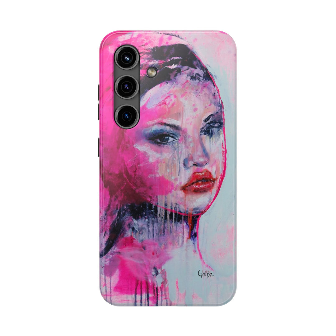 She Who Iinspires Iphone Case with print by Kate Gedz, Tough Phone Cases, Durable iPhone Cover, Iphone 11, 12, 13, 14, 15, 16 Case