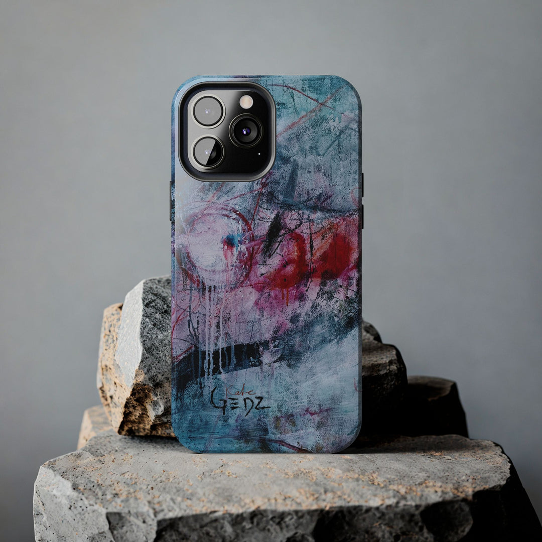 Abstract iPhone Case by Kate Gedz, Durable Tough Phone Cover, Protective Case, Kate Gedz Motive Print