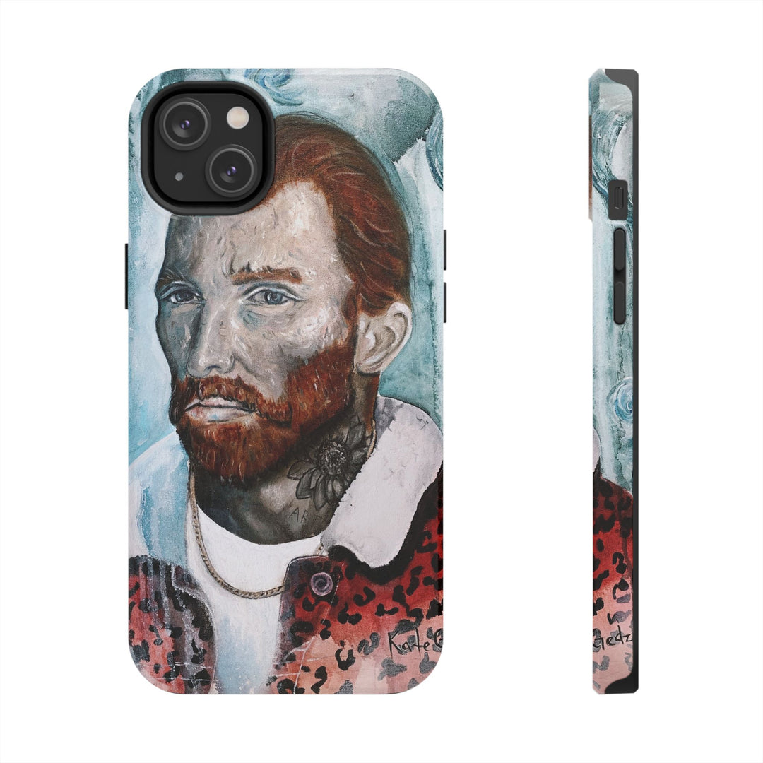 World Changer Case for Iphone, Van Gogh Inspired, Kate Gedz Art, World Changer Print, Protective Phone Cover, Unique iPhone Accessory