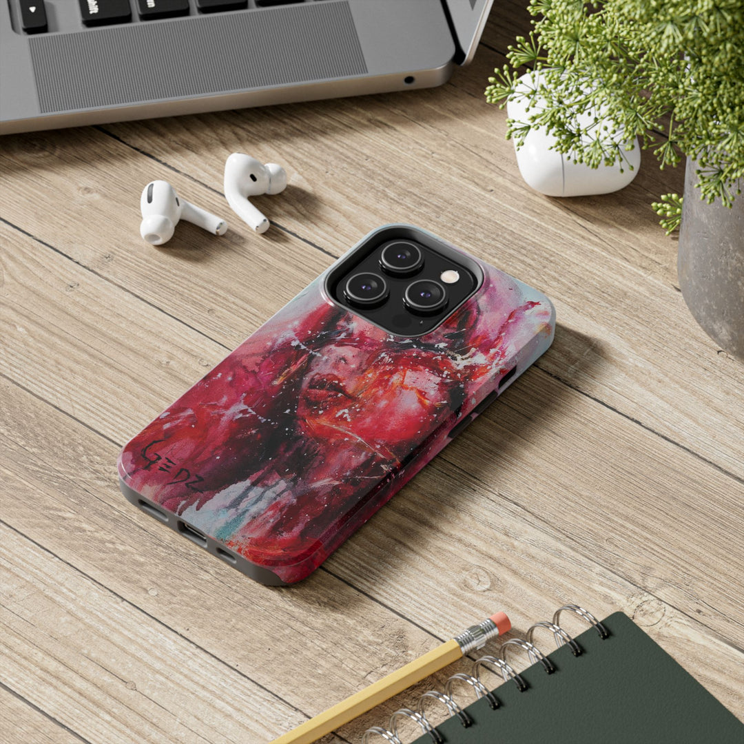 Iphone Case with print "Reverie" by Kate Gedz, Tough Phone Cases, Kate Gedz Motive Print, Durable iPhone Cover, Protective Case