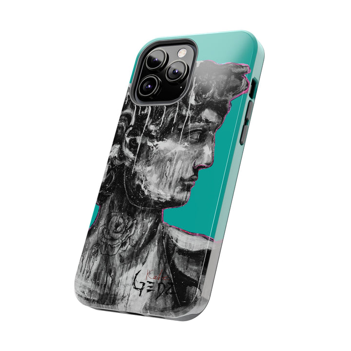 David iPhone Case by Kate Gedz, Durable Tough Phone Cover, Protective Case, Gift for Him, Kate Gedz Motive Print, Samsung Galaxy Case