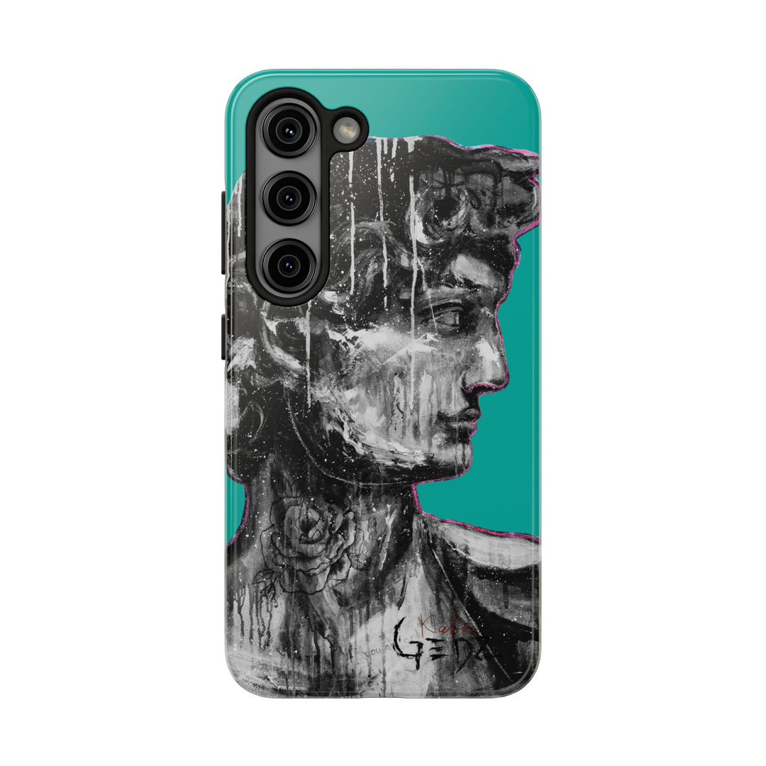 Samsung Phone Cases - David Print by Kate Gedz, Durable Cover, Protective Samsung Case, Kate Gedz Motive Design