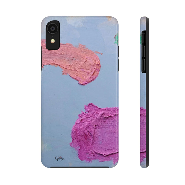 Vivid Iphone Case with print by Kate Gedz, Tough Phone Cases, Durable iPhone Cover, Iphone 11, 12, 13, 14, 15, 16 Case