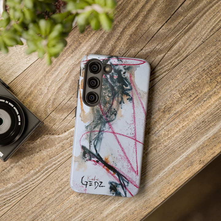 Samsung Phone Case -Abstract Print by Kate Gedz, Durable Cover, Protective Samsung Case, Kate Gedz Motive Design