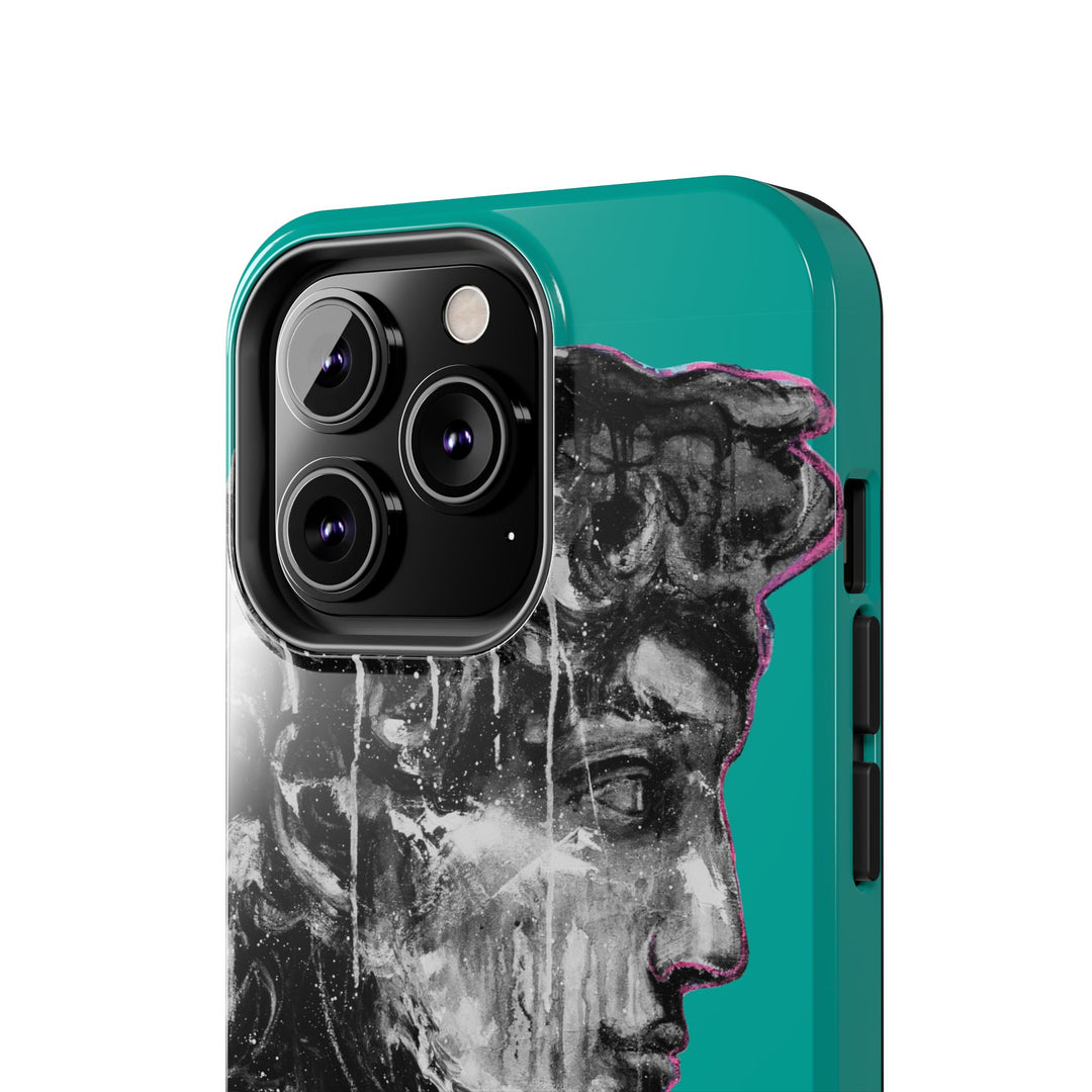 David iPhone Case by Kate Gedz, Durable Tough Phone Cover, Protective Case, Gift for Him, Kate Gedz Motive Print, Samsung Galaxy Case