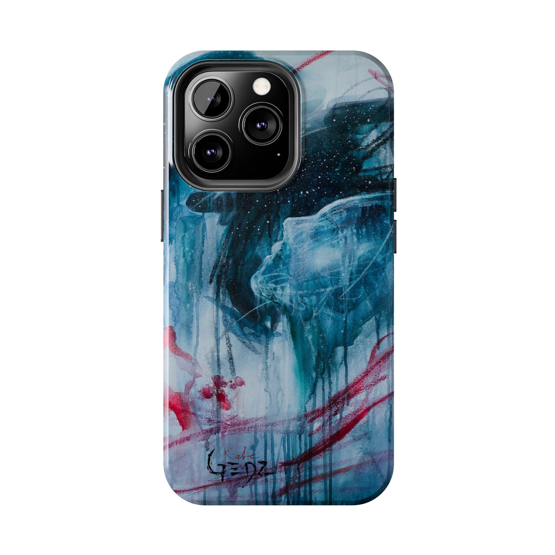 Iphone Case with print "Go Deep" by Kate Gedz, Durable Protective Cover, Trendy Phone Accessories, iPhone Case, Tough Phone Cases