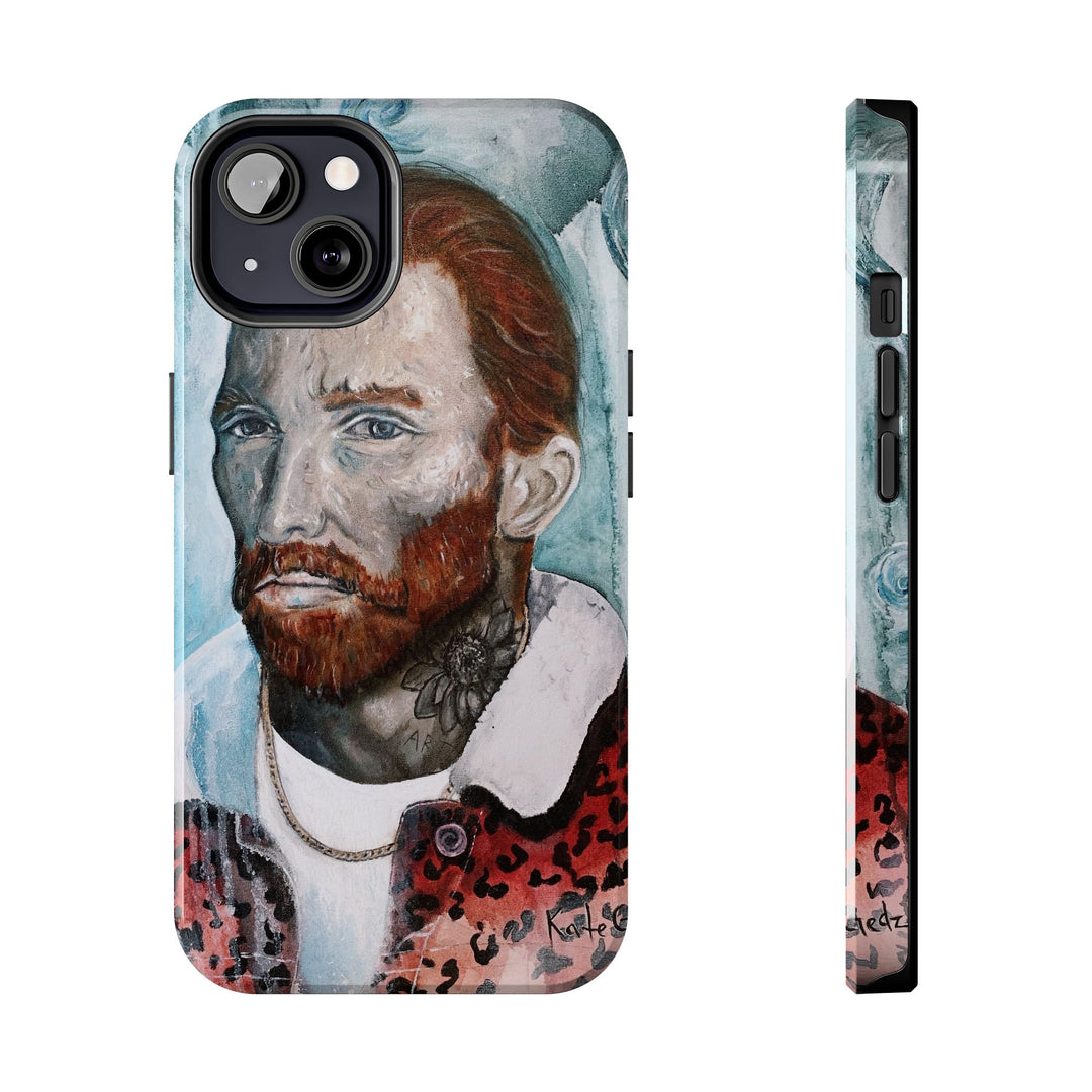 World Changer Case for Iphone, Van Gogh Inspired, Kate Gedz Art, World Changer Print, Protective Phone Cover, Unique iPhone Accessory