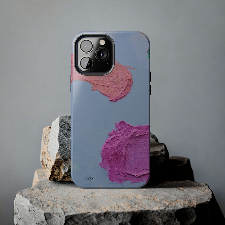 Vivid Iphone Case with print by Kate Gedz, Tough Phone Cases, Durable iPhone Cover, Iphone 11, 12, 13, 14, 15, 16 Case