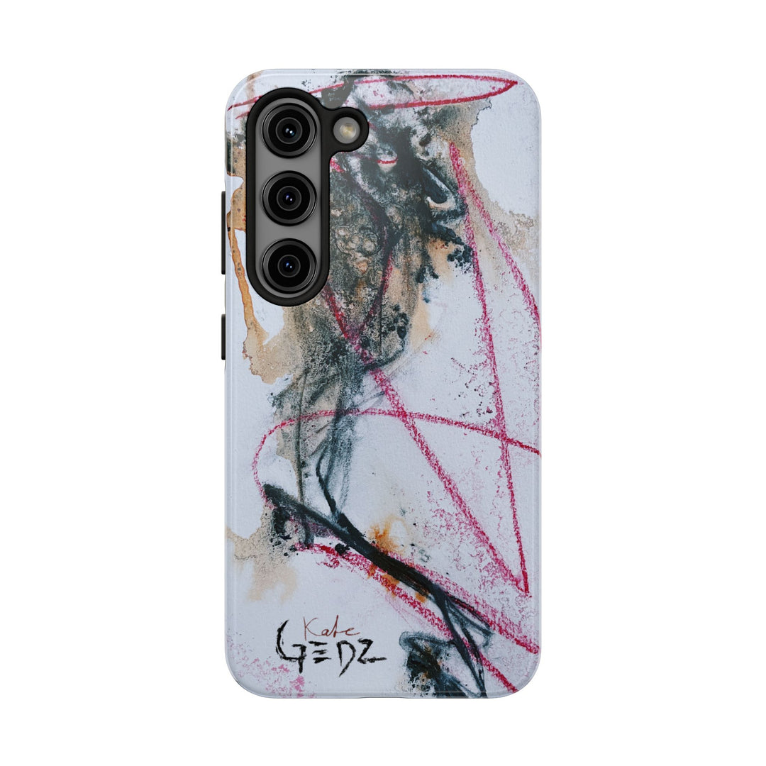 Samsung Phone Case -Abstract Print by Kate Gedz, Durable Cover, Protective Samsung Case, Kate Gedz Motive Design