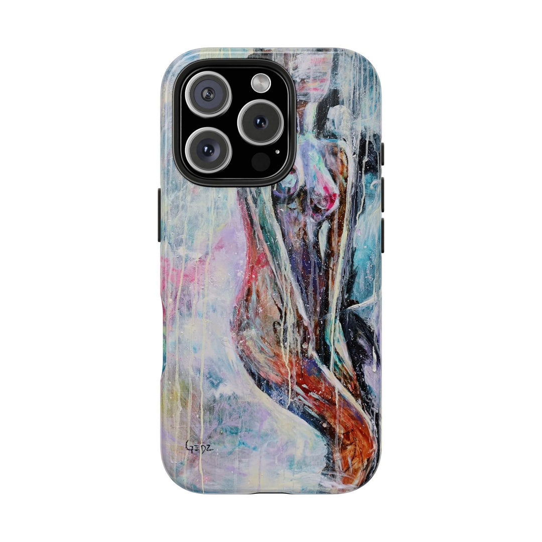 Rebirth Iphone Case with print by Kate Gedz, Tough Phone Cases, Durable iPhone Cover, Iphone 11, 12, 13, 14, 15, 16 Case