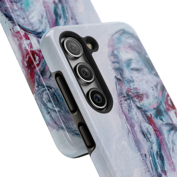 Silence Iphone Case with print by Kate Gedz, Tough Phone Cases, Durable iPhone Cover, Iphone 11, 12, 13, 14, 15, 16 Case