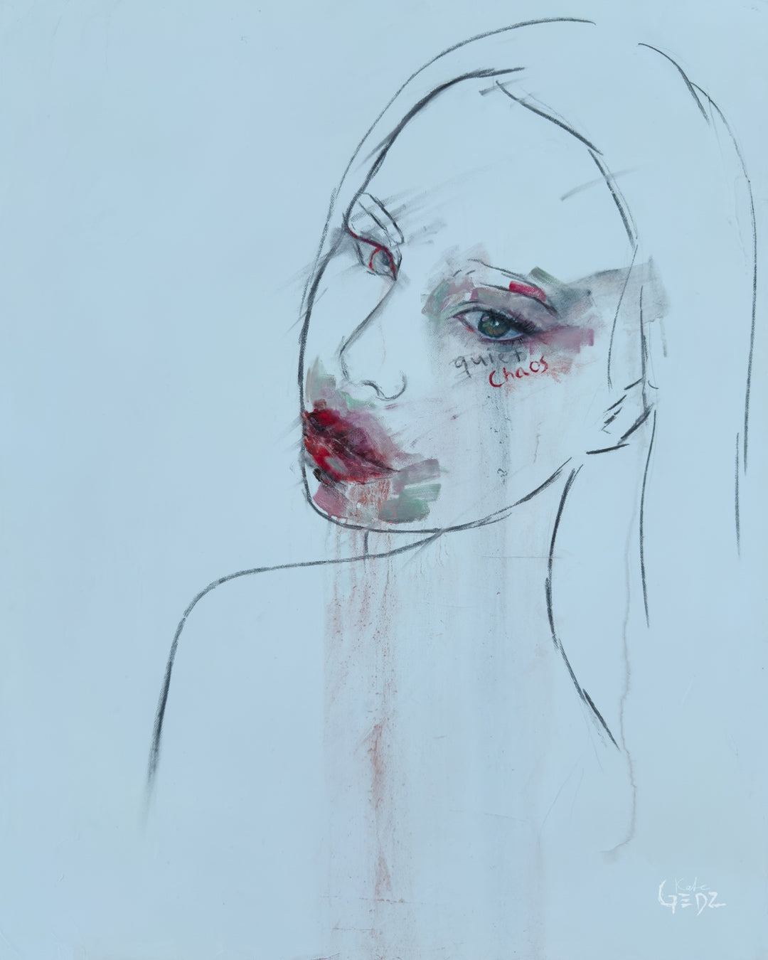 Quiet Chaos by Kate Gedz, original painting