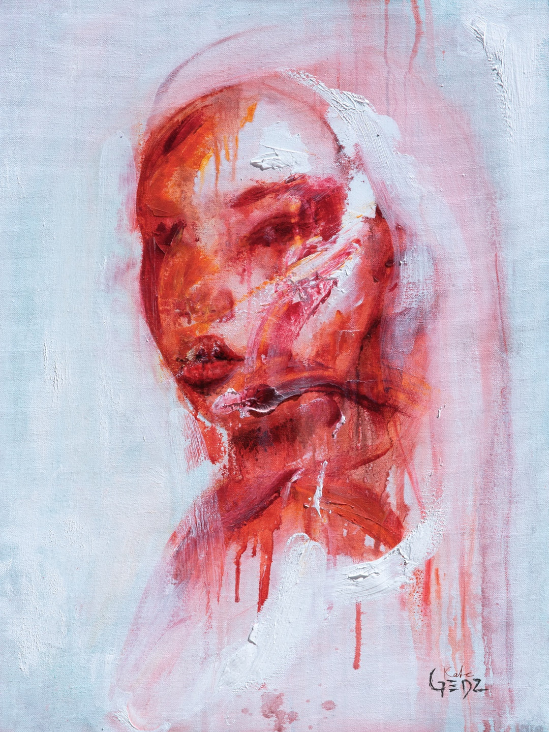 She Is Power original painting by Kate Gedz