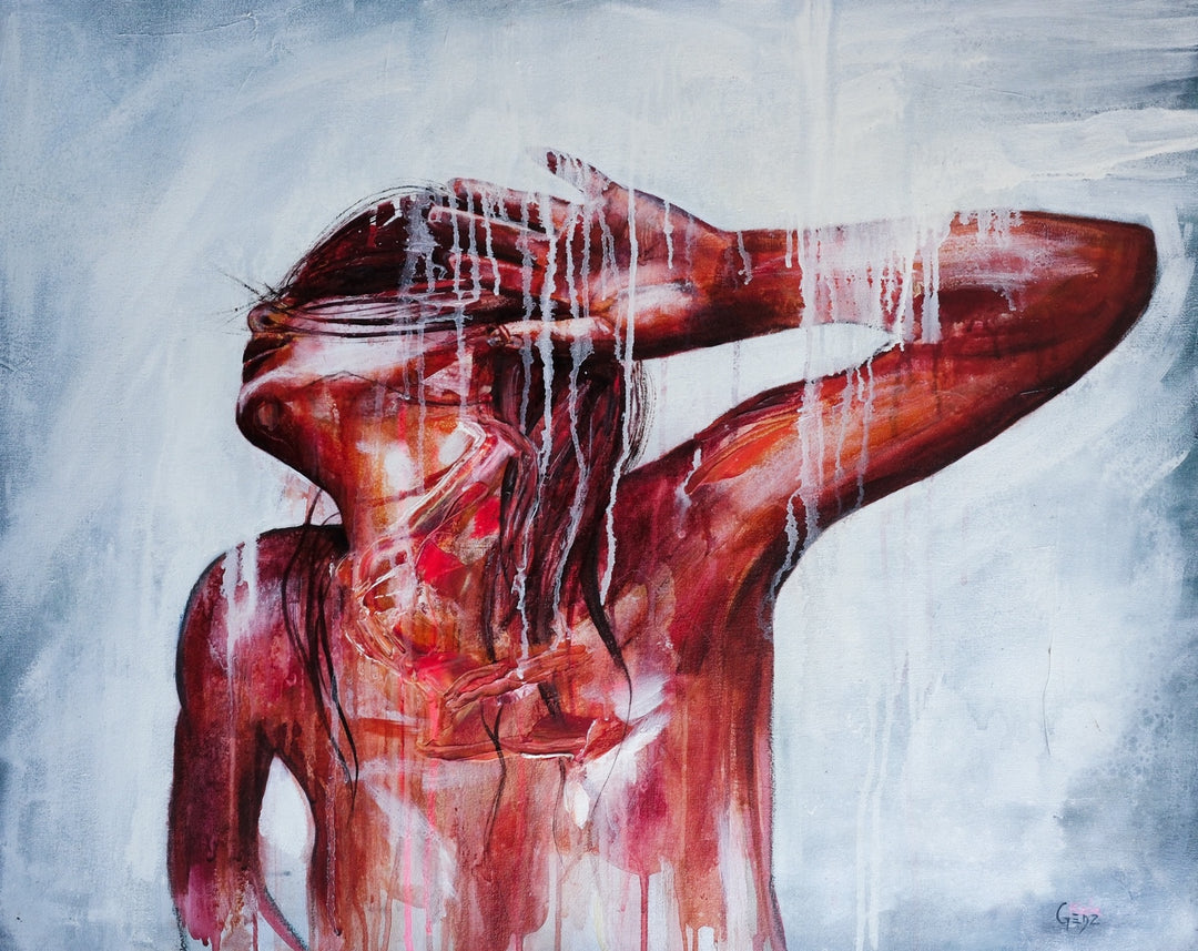 Unfathomable by Kate Gedz, oil on canvas, 24 x 30 inches